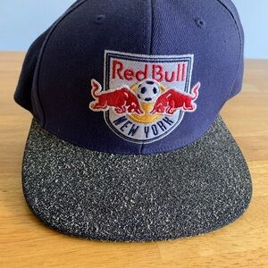 Mitchell & Ness Red Bull New York Cap - Navy and Black